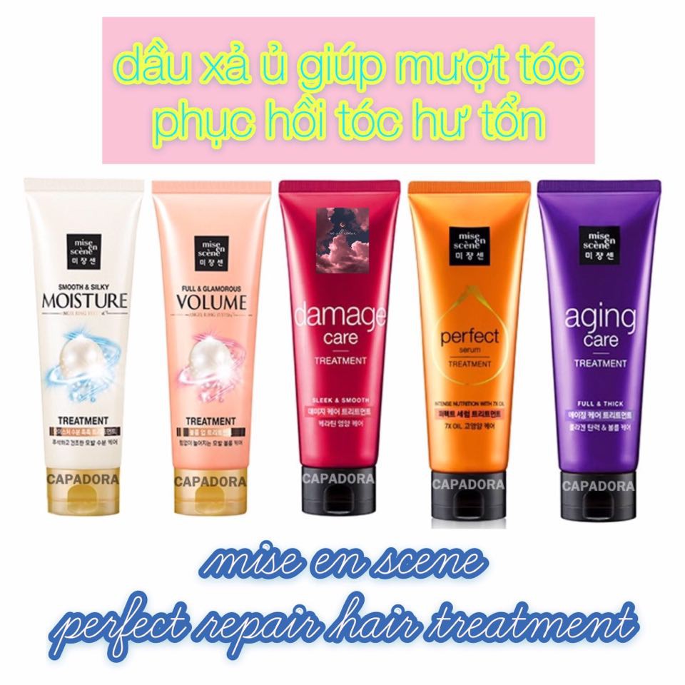 Dầu xả ủ tóc Mise En Scene Perfect Repair Treatment pack