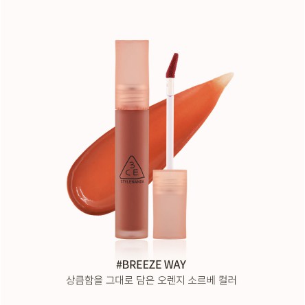 Son 3CE Blur Water Tint Breeze Way Màu Cam Ngọt 4.6g | Shopee Việt Nam