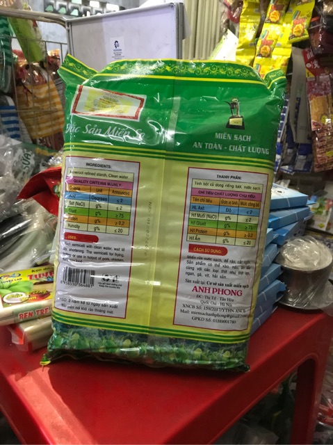 Miến dong Hà Nội bịch 500g