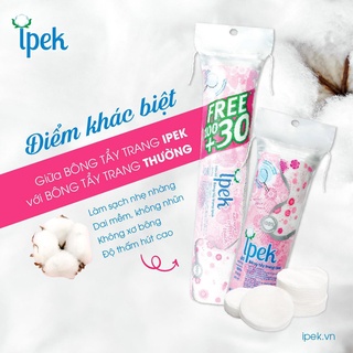 Bông Tẩy Trang Ipek Thổ Nhĩ Kỳ Mềm Mịn