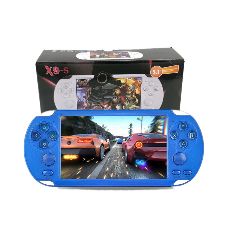 Máy Chơi Game Cầm Tay 5.1 inch 8GB X9 plus Tích Hợp 10000 Trò Chơi Mp3