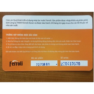 MÁY LỌC NƯỚC FERROLI FP2200-PD