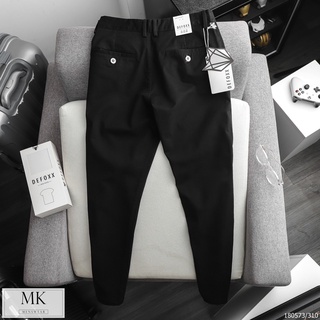 Quần Kaki Đen Defoxx Dáng Basic