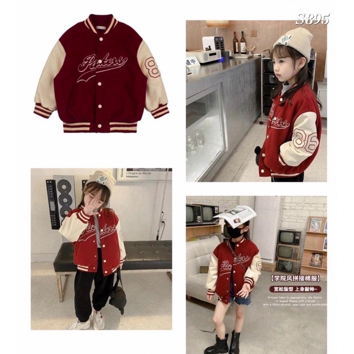 Áo khoác bomber nỉ bông ấm