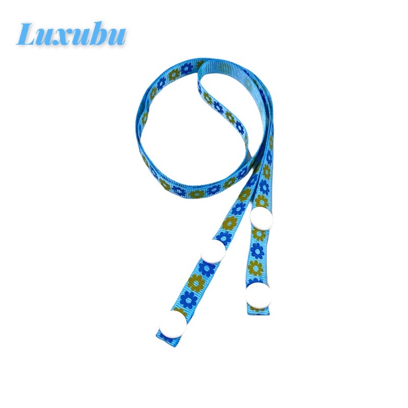 //Luxubu// Dây đeo khẩu trang nút bấm nhựa , mask strap chống thất lạc