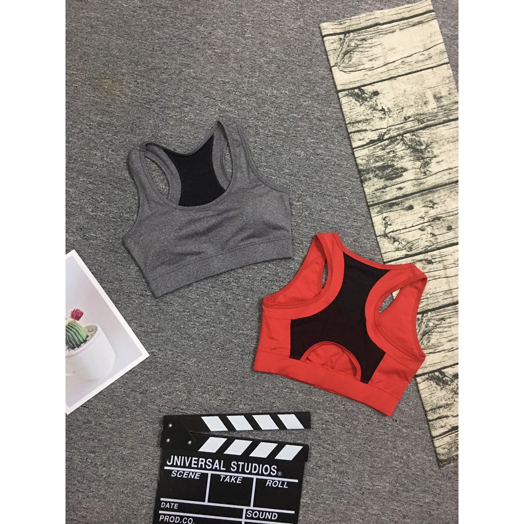 Áo Bra ❤️ FREESHIP ❤️ Áo Bra Phối Lưới Tập Gym Yoga