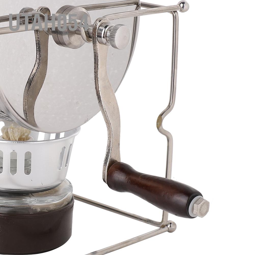 [Hàng HOT] Máy rang hạt cà phê thủ công mini DIY Con lăn bằng thép không gỉ có tay cầm【Utah054】