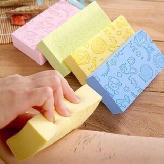 Miếng kỳ ghét siêu sạch Hàn Quốc Mút tắm kỳ ghét tẩy tế bào chết. Bông tắm bọt biển mềm mại cho bé
