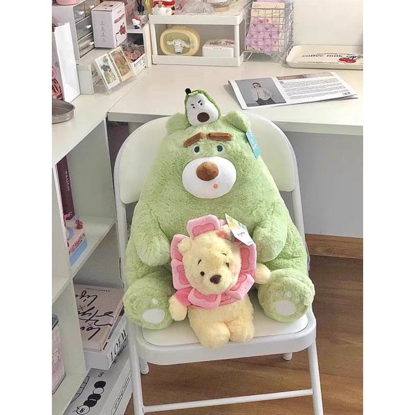 Ba chú gấu dâu tây dễ thương được thiết kế độc đáo với ba màu