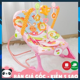 FREE SHIP !!! Ghế rung cao cấp chính hãng cho bé, giúp bé ngồi ăn dặm, nằm chơi, thanh đồ chơi có nhạc vui nhộn