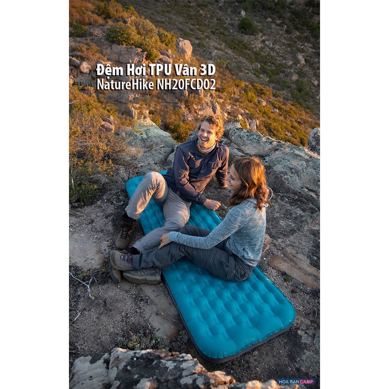 Đệm Hơi TPU Vân 3D Chống Thấm NatureHike NH20FCD02