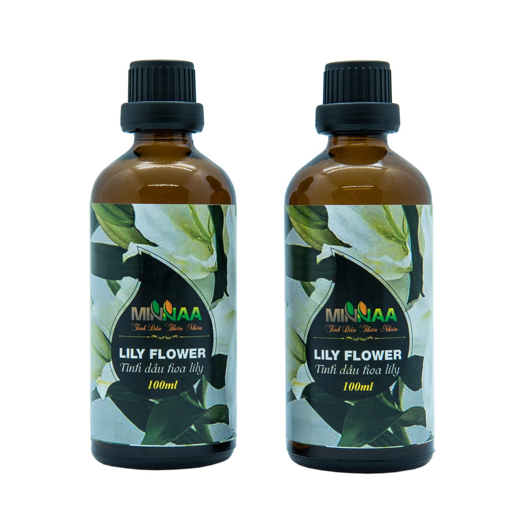 Xả kho giá tốt chai 100ml - Tnh dầu thơm phòng Minnaa khử mùi, thơm phòng muì hương Hoa Lily