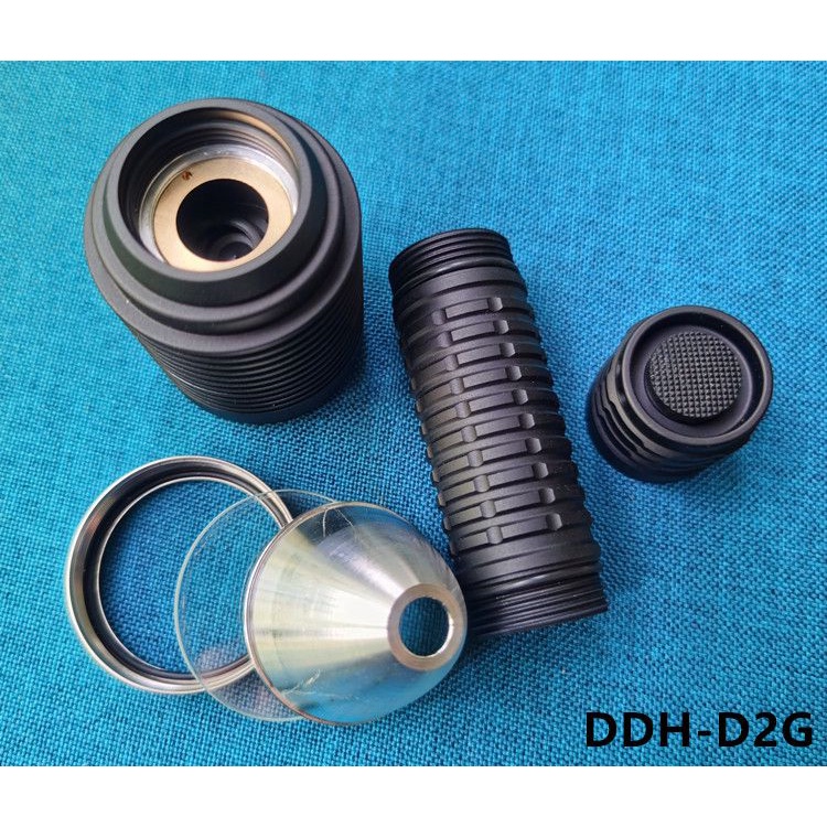 Đèn Pin DDH-D2G XML2 / SST40 Tự Làm