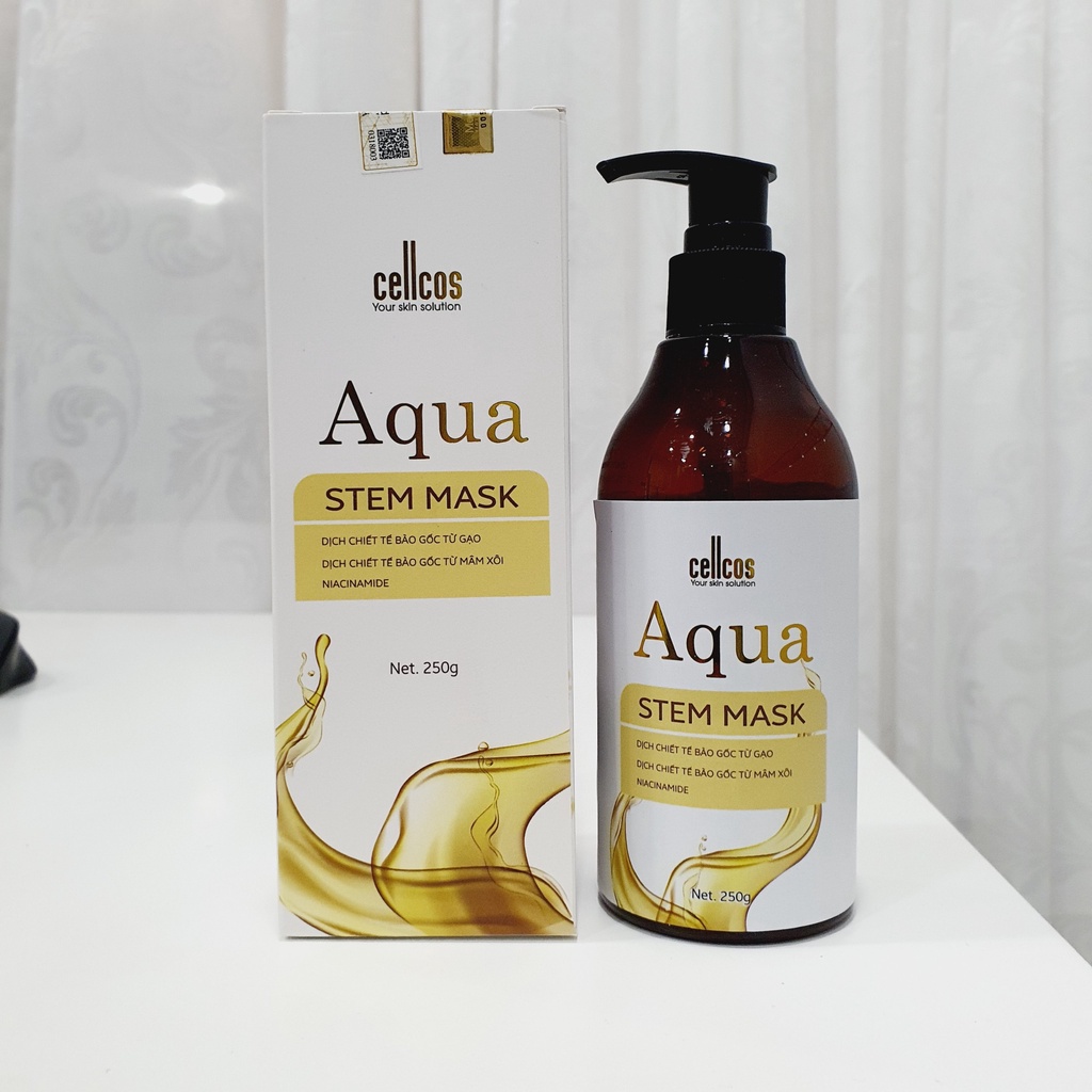 Mặt nạ Aqua Stem Mask cấp ẩm và dưỡng sáng da của Mediworld