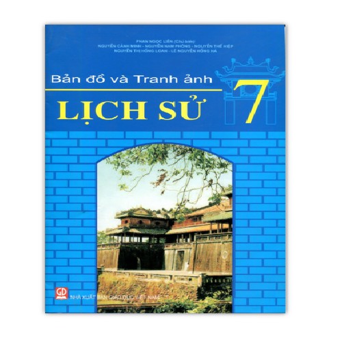 Sách - Bản Đồ và tranh ảnh Lịch sử 7 - in màu