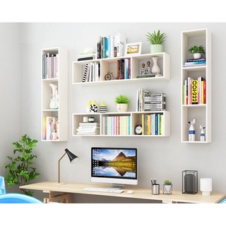 (Freeship ) Kệ giá sách treo tường Thago