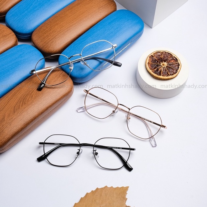 Gọng Kính Cận Chất Liệu Hợp Kim Shady Unisex G2345