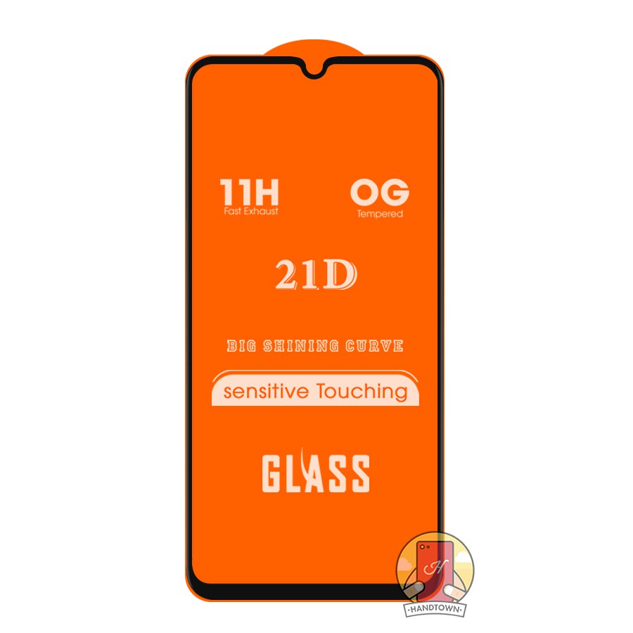 Kính Cường lực Realme 5 / Realme 5 Pro / Realme Q Full màn hình 21D Handtown SIÊU BỀN