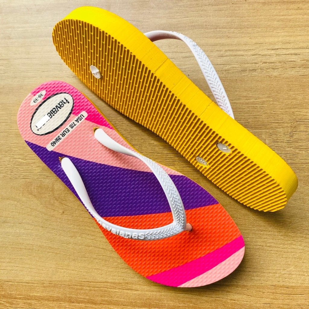 Dép Kẹp Nữ 👣 HCM 👣 Dép xỏ ngón  hanava sắc màu tươi sáng.