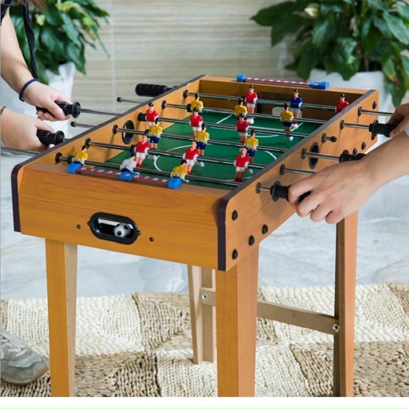 Đồ Chơi Bàn Bi Lắc 6 Tay Cầm Bằng Gỗ -Bộ Bàn Bi Lắc Loại 6 Tay Chân Ngắn/ Chân Cao
