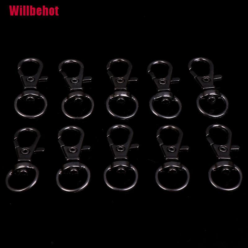 Bộ 10 Móc Tôm Nhiều Màu Sắc Dùng Làm Dây Đeo Túi Xách