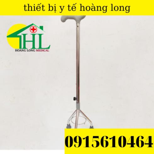 Gậy tập Đi Cho Người Già 3, 4 Chân Inox Việt Nam