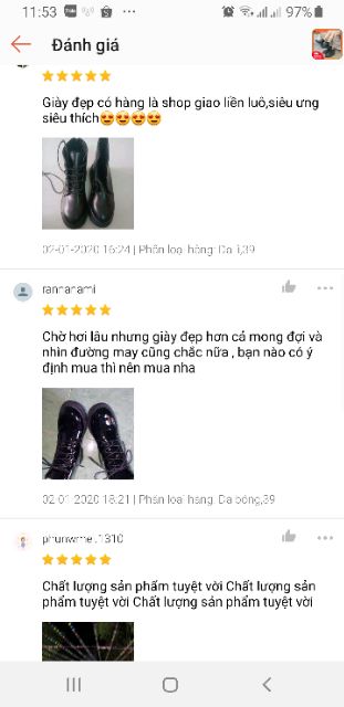 [ E'mer Order💎] Giày Boot Da Quảng Châu Hot Nhất Mọi Thời Đạil | BigBuy360 - bigbuy360.vn