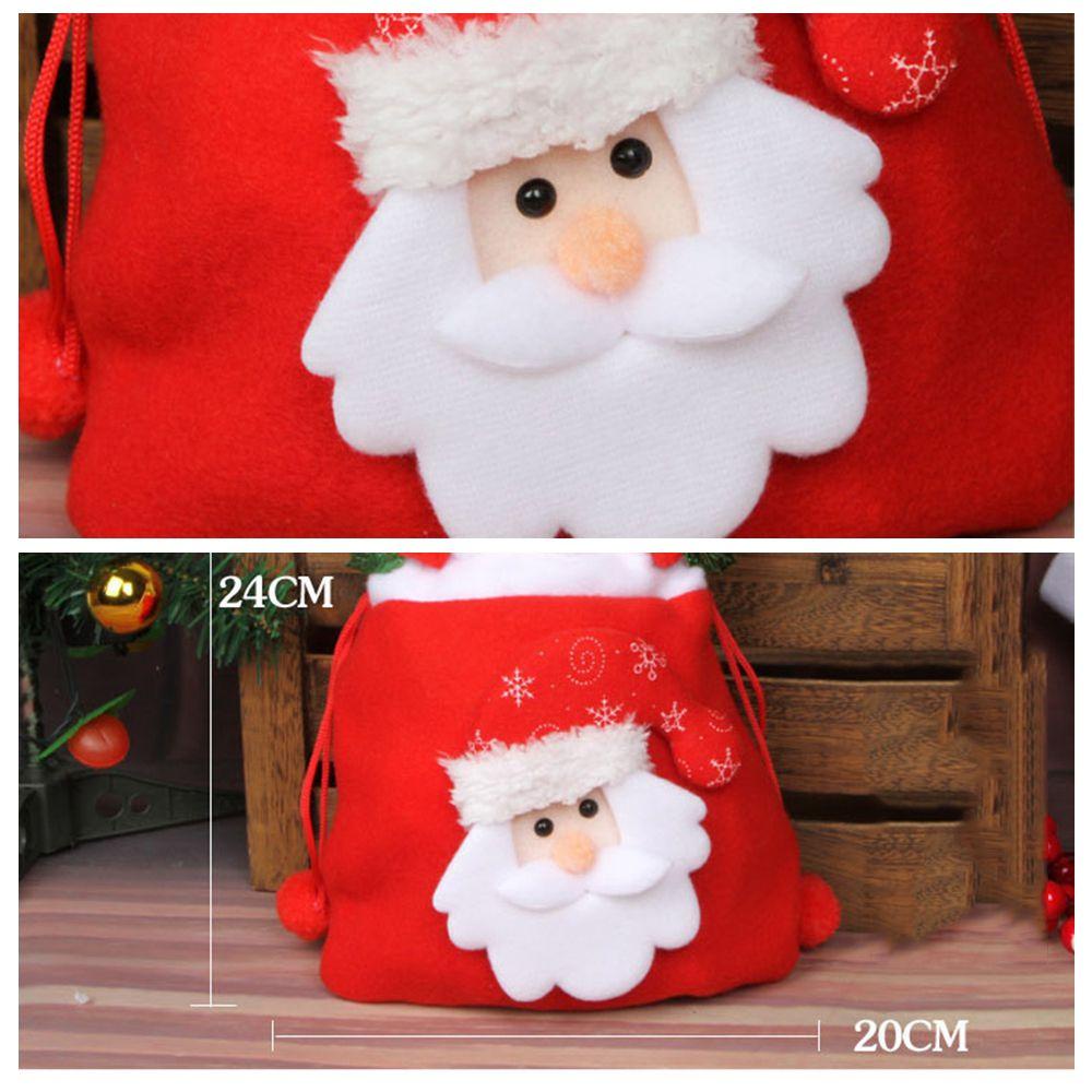 CONOPERY Túi Đựng Quà Giáng Sinh Hình Ông Già Noel