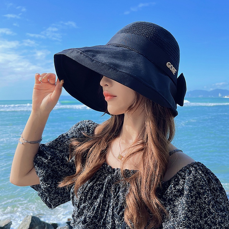 Nón Tai Bèo Chống Tia Cực Tím/Nắng Gấp Gọn Tiện Dụng Thời Trang Xuân Hè Cho Nữ