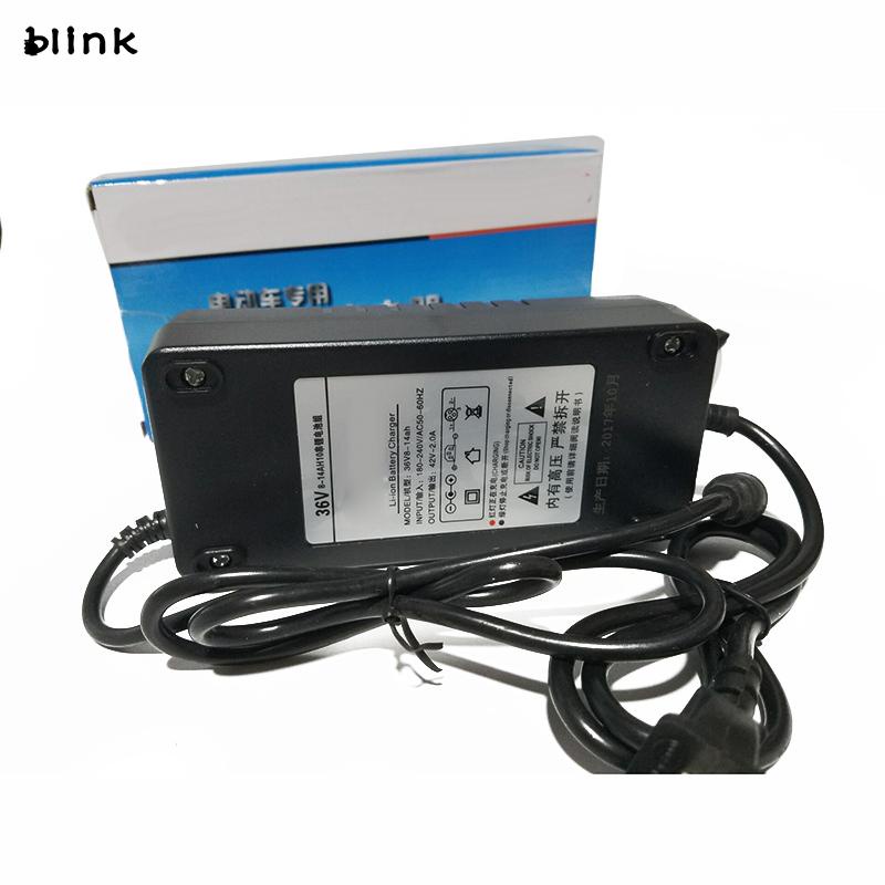 Bộ Sạc Pin 36/48V2A Màu Đen Cho Xe Máy/Xe Đạp Điện