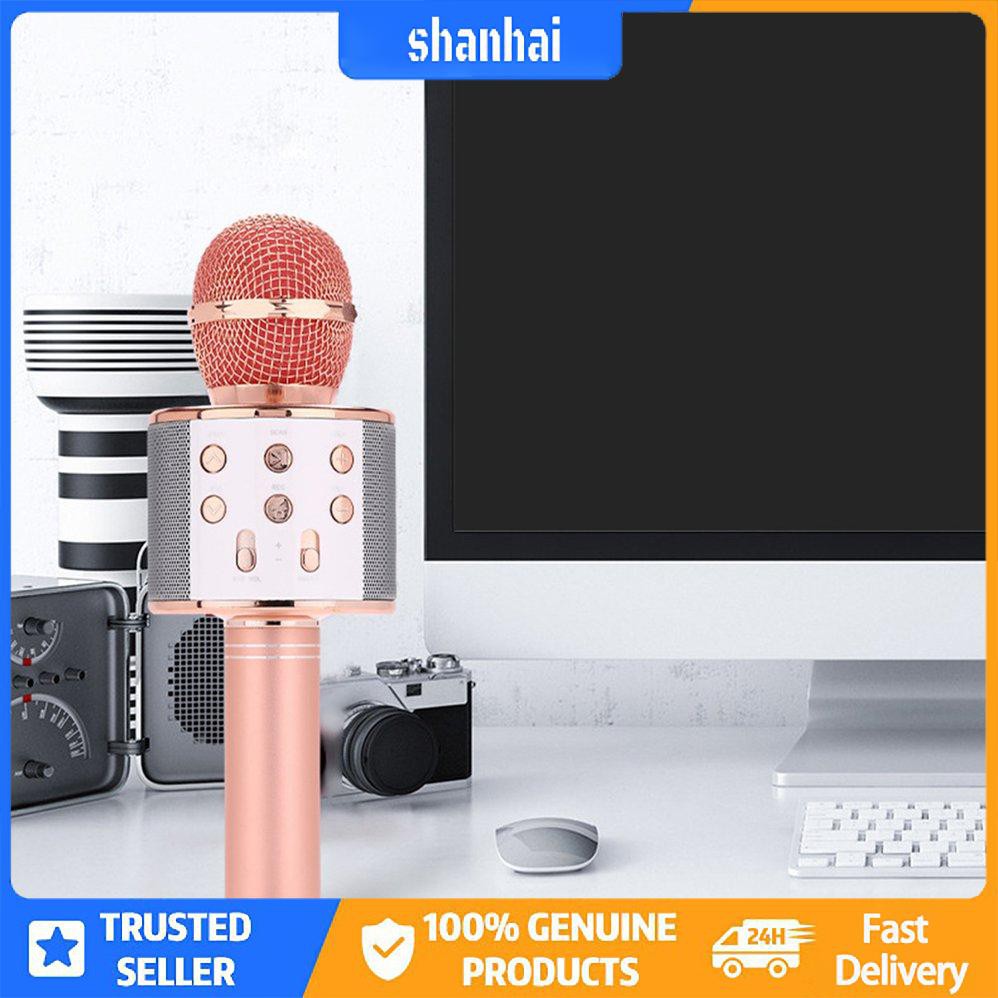 Điện thoại di động Karaoke Palm Ktv Bộ ngưng tụ không dây Micrô Karaoke trực tiếp | BigBuy360 - bigbuy360.vn