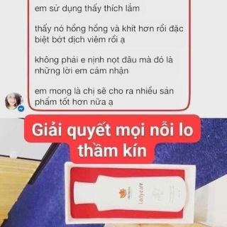 Dung dịch vs Lady care