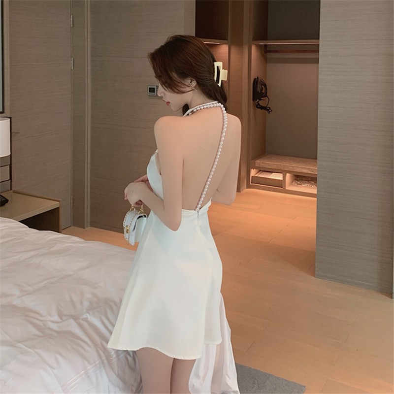 ĐẦM DÁNG XÒE ÁO YẾM HÀNG NHẬP QUẢNG CHÂU
