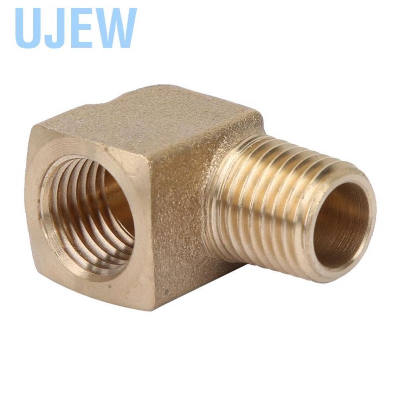 Đầu nối 1/4" góc vuông NPT bằng đồng thau