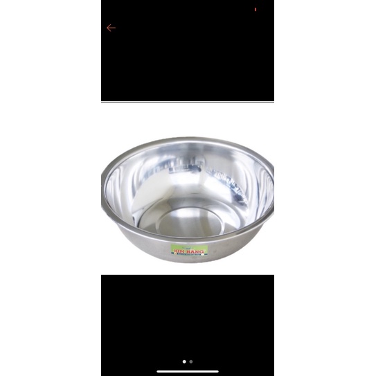 Thau inox Kim Hằng 40cm