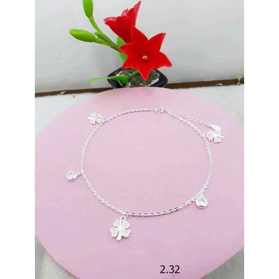 Lắc chân nữ mix cỏ 4 lá | BigBuy360 - bigbuy360.vn