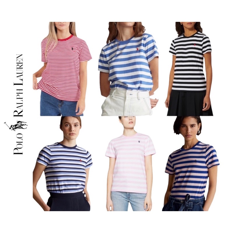 Áo thun sọc thêu logo polo đơn giãn vnxk