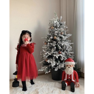 Váy nhung công chúa cho bé gái (3 màu)