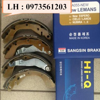 Má phanh sau Nubira 1.6, Lanos, Cielo - Bố thắng sau Nubira