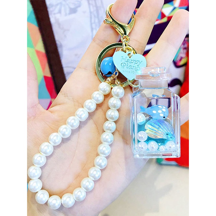 Móc Khóa Hình Động Vật Biển Nổi Dễ Thương Sáng Tạo