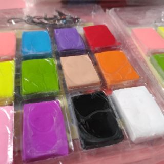 Set 12 màu đất sét polymer clay kèm phụ kiện