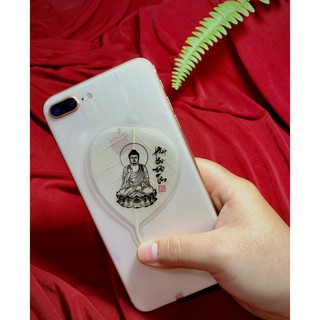 Lá Bồ Đề - Hình Đức Phật Thích Ca, Phát Bồ Đề Tâm (Cầu Bình An Và May Mắn Cho Gia Chủ) - Hàng Loại 1