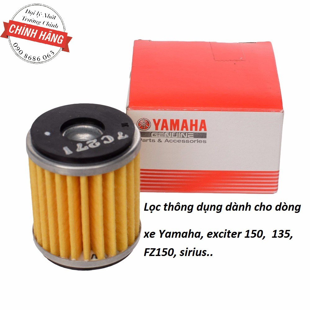 Lọc nhớt (dầu) Yamaha dành cho các dòng xe Yamaha, exciter 150, 135, FZ150, sirius....