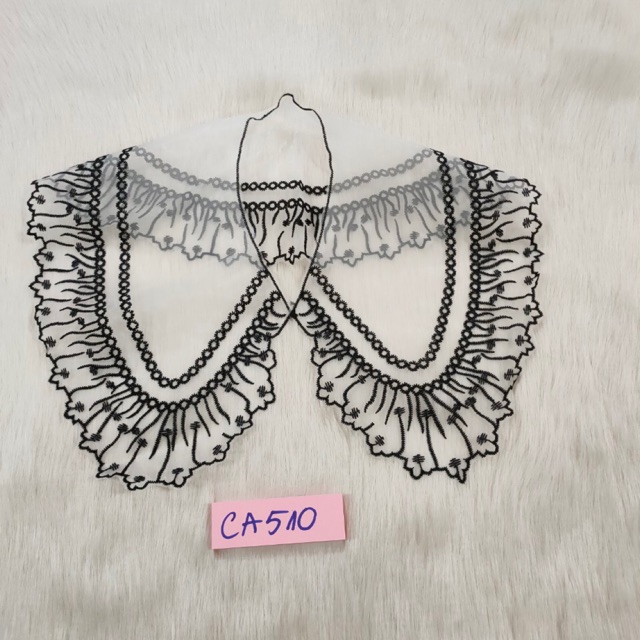Cổ áo lá sen đẹp ngây ngất mã CA510