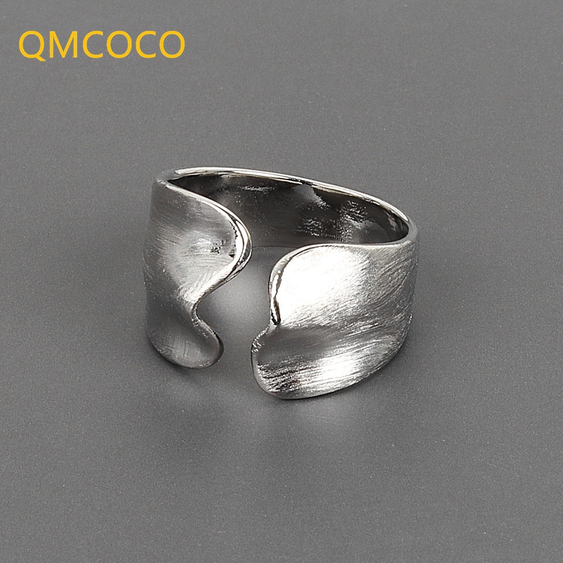 Nhẫn Dạng Hở Màu Vàng / Bạc Phong Cách Gothic Đơn Giản Điều Chỉnh Được Màu Sắc Dành Cho Nam Và Nữ