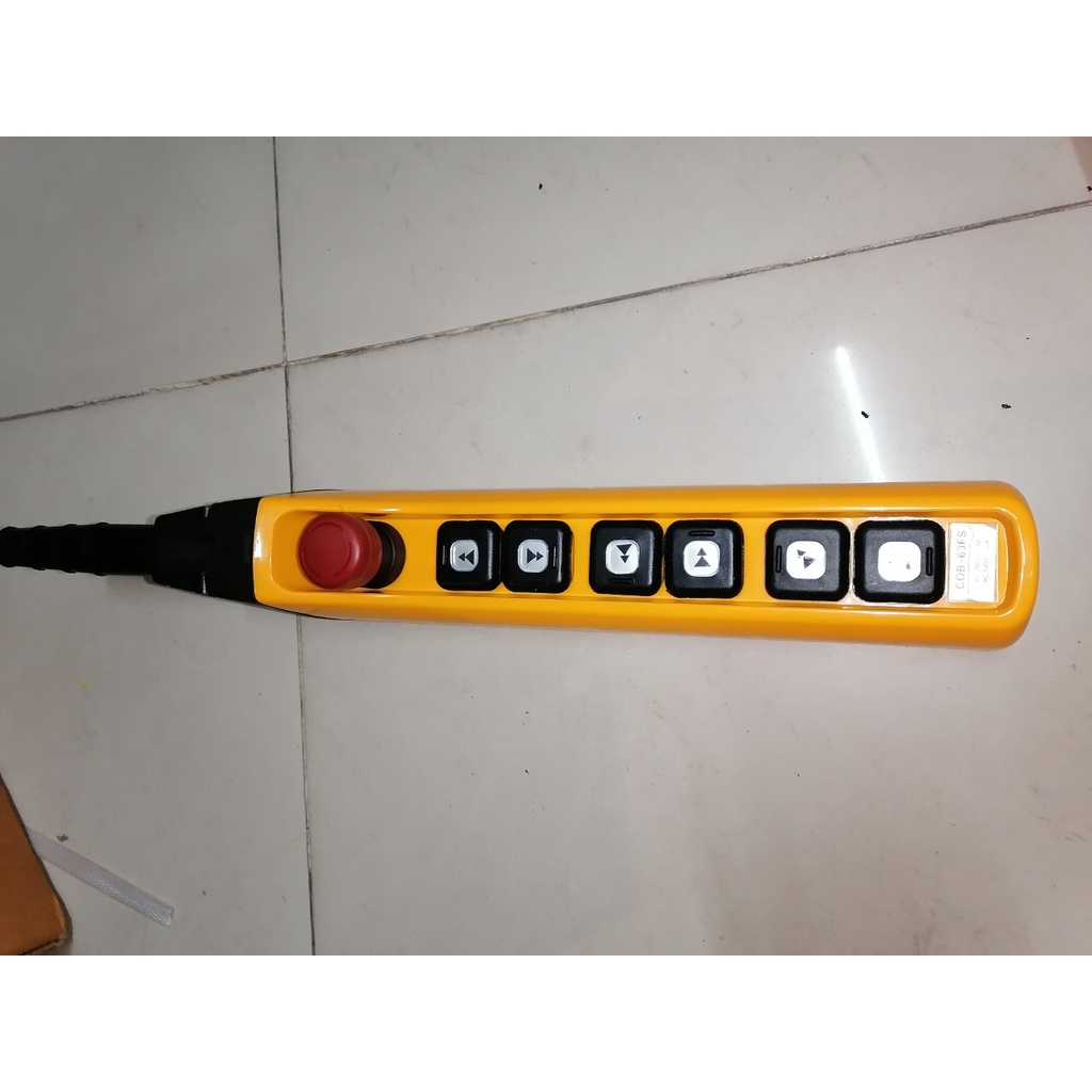 Remote có dây cho cẩu trục,tay bấm có dây cho palang câu trục, tay bấm có dây cho palang cẩu trục 1 tốc độ và 2 tốc độ