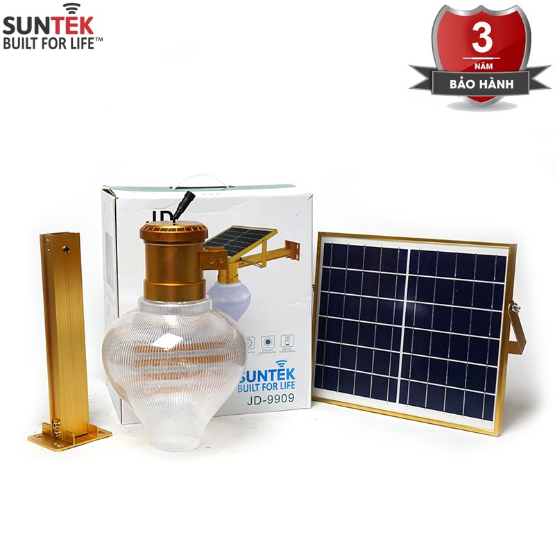 Đèn LED Trang Trí Sân Vườn Năng Lượng Mặt Trời SUNTEK Solar Light JD-9909 15W - Hàng Chính Hãng - Bảo hành 3 năm 1 đổi 1