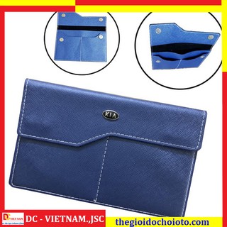 Ví da đựng giấy tờ và đăng kiểm xe ô tô hãng KIA - Và theo logo các hãng xe khác -  Hàng Cao Cấp