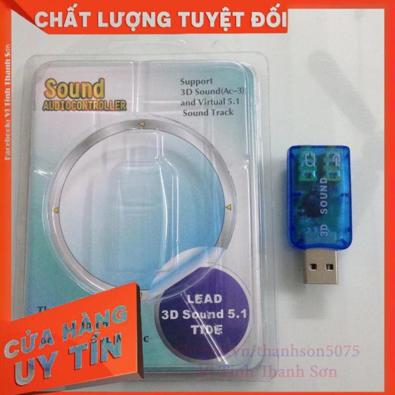 USB RA SOUND 5.1 CHUYỂN ĐỔI TỪ CỔNG USB RA LOA - Vi Tính Thanh Sơn