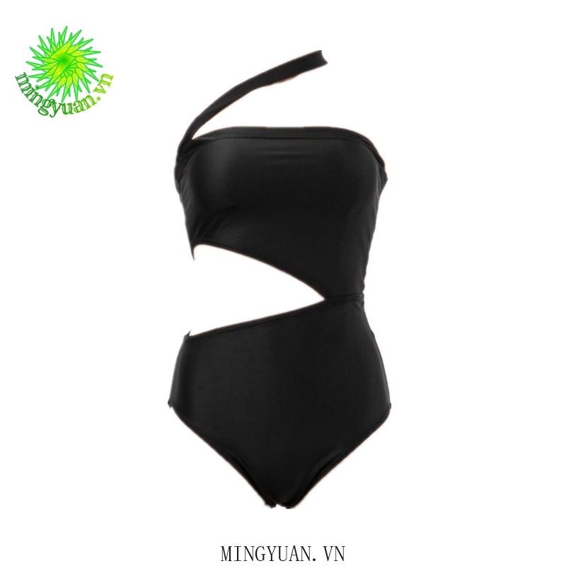 Đồ bơi một mảnh màu đen/hồng thời trang quyến rũ cho nữ | BigBuy360 - bigbuy360.vn